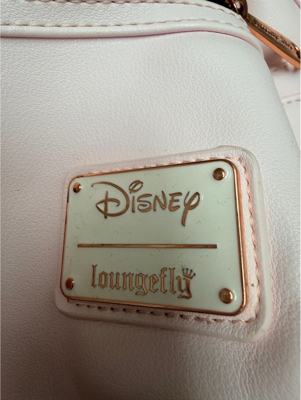 Disney Loungefly Mini Backpack with Sequin Minnie Mouse Ears and Bow - Picture 2 of 6